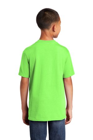 Youth Core Short Sleeve Crewneck T-Shirt – Neon Green