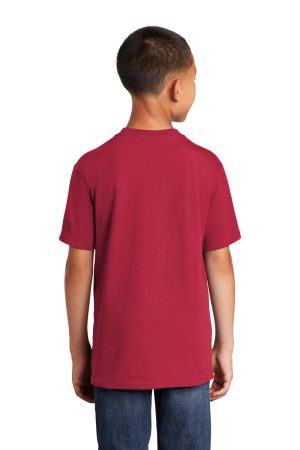 Youth Core Short Sleeve Crewneck T-Shirt – Red