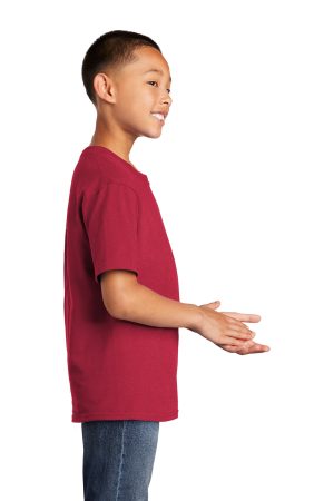 Youth Core Short Sleeve Crewneck T-Shirt – Red