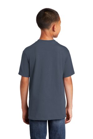 Youth Core Short Sleeve Crewneck T-Shirt – Steel Blue