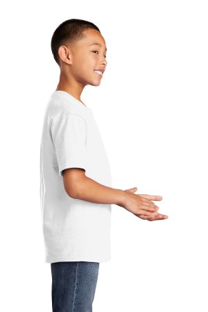 Youth Core Short Sleeve Crewneck T-Shirt – White