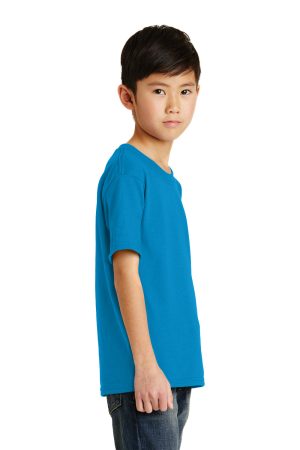 Youth Core Short Sleeve Crewneck T-Shirt – Sapphire Blue
