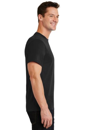 Mens Essential Short Sleeve Crewneck T-Shirt – Jet Black